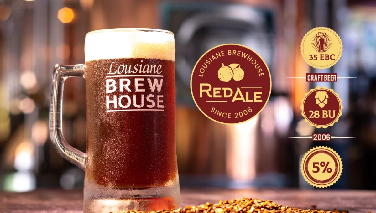 Bia đỏ - red ale bia thủ công Nha Trang